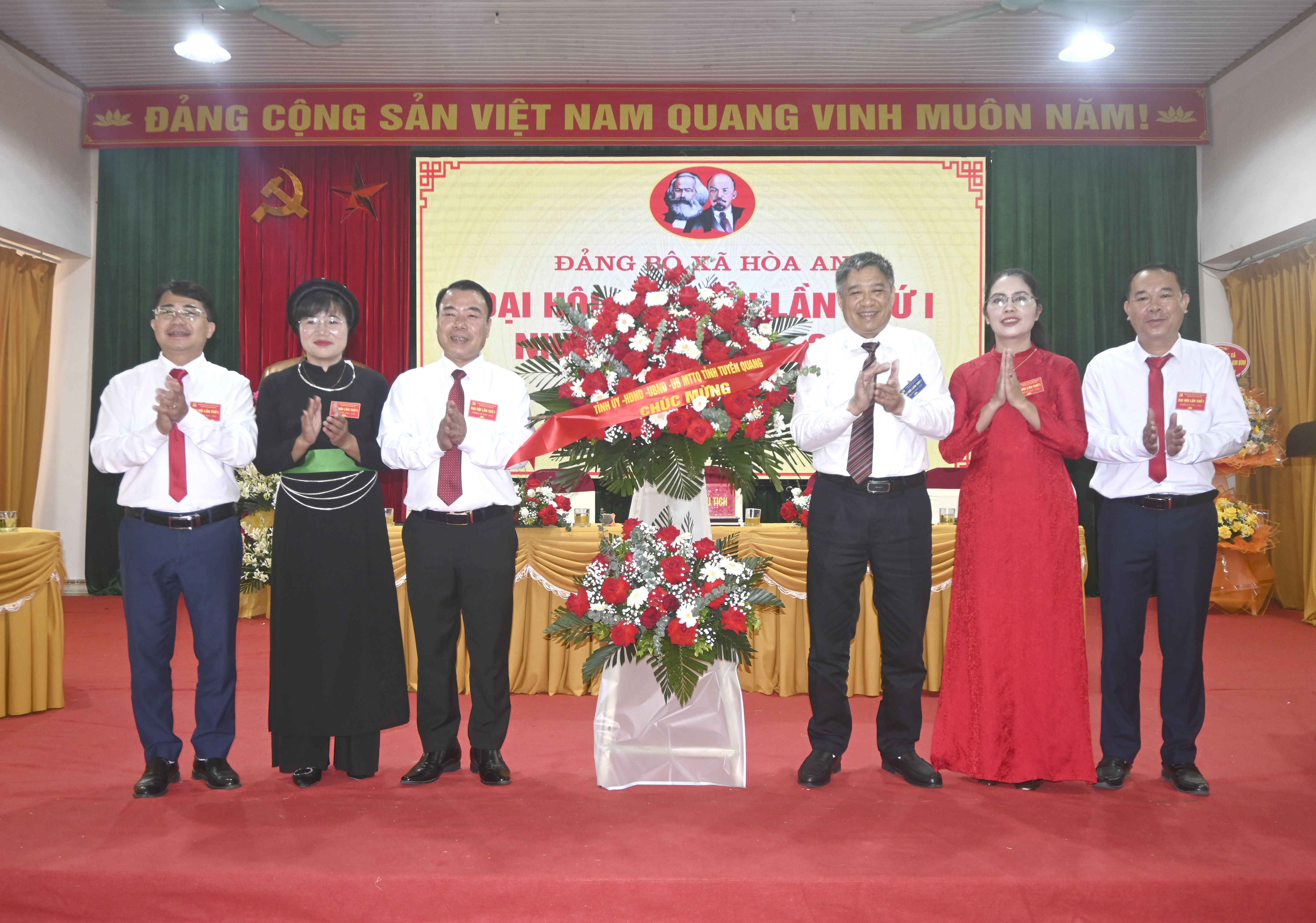 Đại hội đại biểu đảng bộ xã Hoà An lần thứ nhất, nhiệm kỳ 2025 – 2030 thành công tốt đẹp