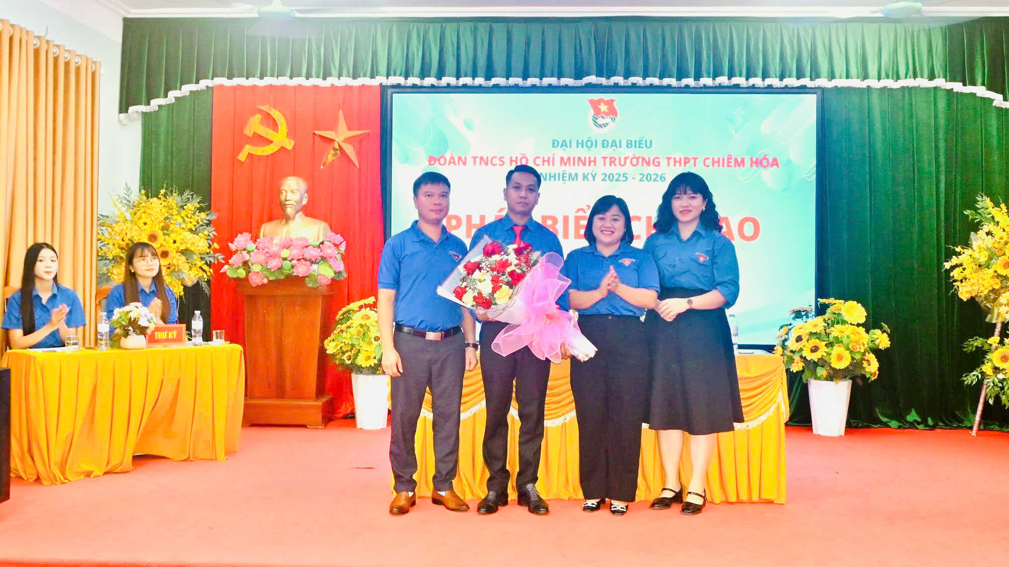 ĐẠI HỘI ĐOÀN TRƯỜNG THPT CHIÊM HÓA NHIỆM KỲ 2025 – 2026