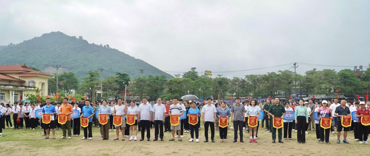 Xã Chiêm Hóa tổ chức Khai mạc Đại hội Thể dục thể thao xã năm 2026